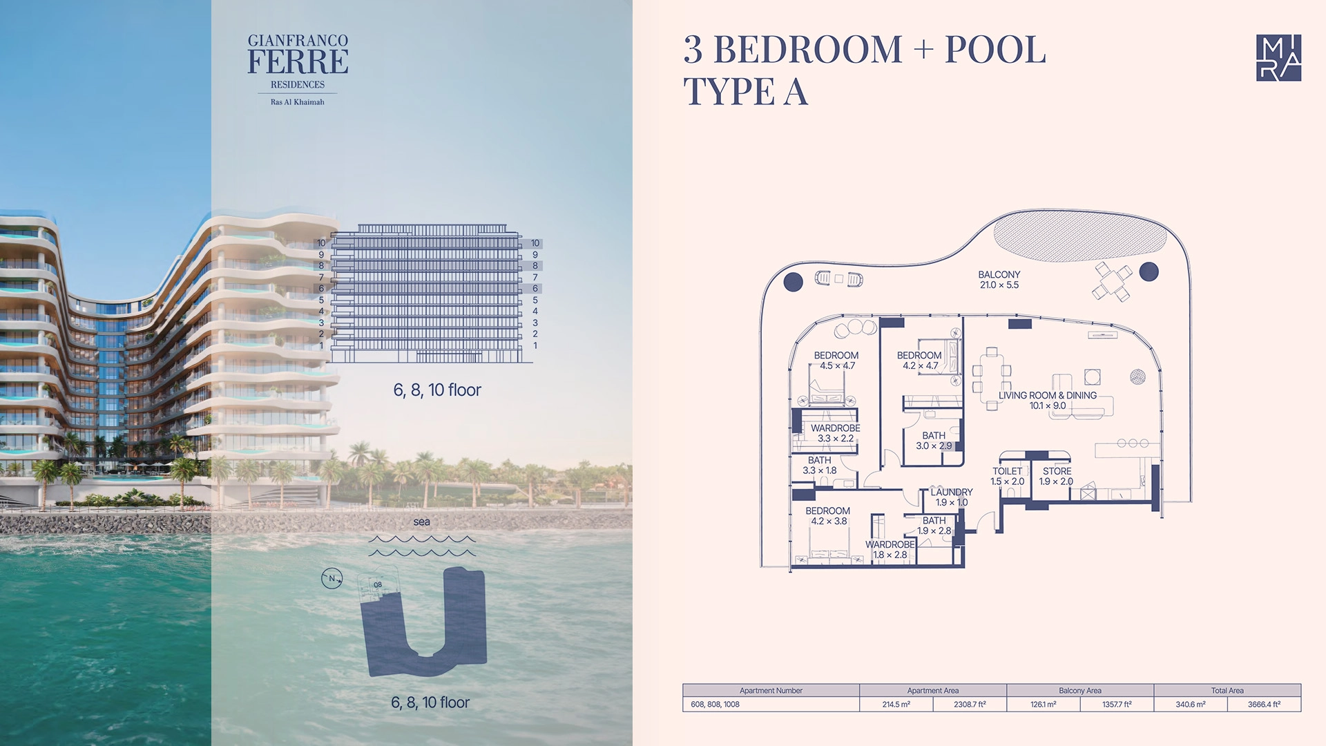 3 BR - Type A